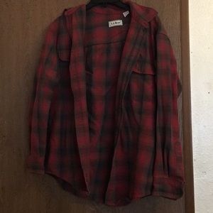 Red and grey flannel